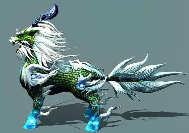 神话生物麒麟的现实原型——鬣羚